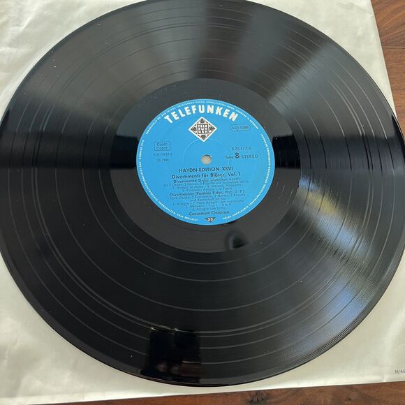 Haydn Edition Bläserdivertimenti Divertimenti for Wind Instruments Vol. 1 4xLP - Picture 12 of 13